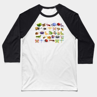 ants, insects (stikers) Baseball T-Shirt